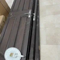 درب چوبی