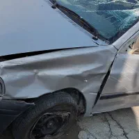 پراید مدل 90 تصادفی