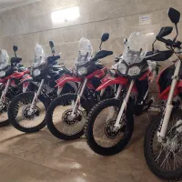 موتور تریل ۲۵۰ دلتا DX2 رالی ۴۰۴ خشک در دو رنگ|موتورسیکلت|مشهد, آزادشهر|دیوار