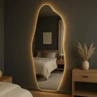 آینه نور دار   بک لایت سندبلاست
