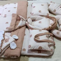 ست مسافرتی و دم دستی آغوشی و تشک لبه دار