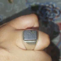 انگشتر قدیمی با سیا قلم