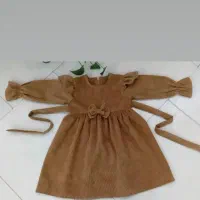 سارافون پاییزه مخمل کبریتی اقتصادی|کفش و لباس بچه|شیراز, شهرک مهدی‌آباد|دیوار