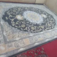 یک تخته فرش۱۲متر هزار شانه گلبرجسته طلاکوب دست دوم|فرش|تهران, افسریه شمالی|دیوار