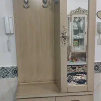 جاکفشی آینه دار جالباسی آینه قدی در حد نو