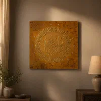 تابلو قرآنی برجسته و آینه کاری دست ساز