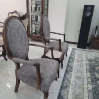 مبل ۷ نفره راحتی+جلومبلی+۲تاعسلی در حد نو|مبلمان خانگی و میز عسلی|تهران, تهرانسر مرکزی|دیوار