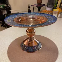 شیرینی خوری مس پرداز به سایز بزرگ|صنایع دستی و سایر لوازم تزئینی|عباس‌آباد, |دیوار