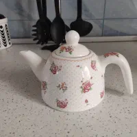 قوری کتری چینی|قوری، کتری، قهوهساز دستی|سنگر, |دیوار