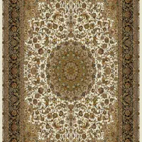 فرش افشان کرم /فرش ترنج دار کرم /700سنگین وزن|فرش|کاشان, شهید زجاجی|دیوار