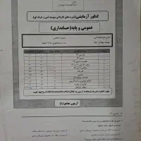 کتاب تست حسابداری تخصصی چهارخونه عمومی جزوه اخوان|کتاب و مجله آموزشی|تهران, افسریه شمالی|دیوار
