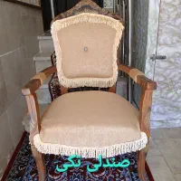 صندلی چوبی تکی|مبلمان خانگی و میز عسلی|خوی, |دیوار