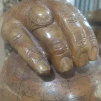 مجسمه چوبی دست ساز