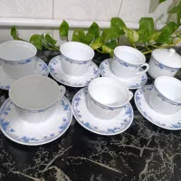 ست چایخوری قلم آبی|ظروف سرو و پذیرایی|شیراز, معالی‌آباد|دیوار