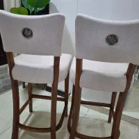 دوعدد صندلی اپن چوبی