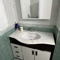 روشویی کابینتی و آینه باکس