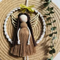 عروسک های رودری مکرومه|صنایع دستی و سایر لوازم تزئینی|قرچک, زیبا شهر|دیوار