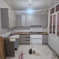 کابینت های گلس با گاز و سینک و هود|آب‌چکان و نظم‌دهنده ظروف|تهران, هفت حوض|دیوار