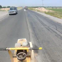 کاتر برش اسفالت تاعمق ده سانت