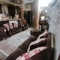 مبل راحتی۱۱ نفره و میز فرشته و تابلو|مبلمان خانگی و میز عسلی|محمدیه-قزوین, |دیوار