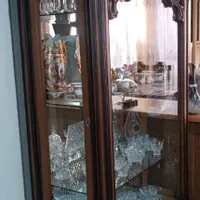 بوفه ی چوب گردو کار دست|بوفه، ویترین، کنسول|کرج, حصارک|دیوار