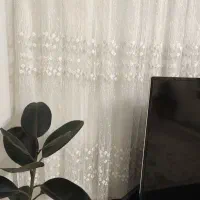 پرده ترک دو عدد با زیر پرده