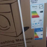لباسشویی هایسنس مدل WFH8012DS پرس و کیک پز برقی