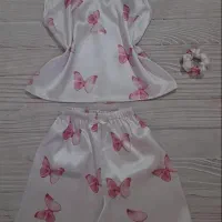 تاپ و شلوارک بچگانه ساتن