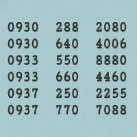 0937 0933 0936 0930 0938