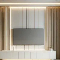 طراحی و اجرای تی وی وال