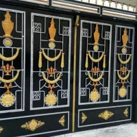 نقاشی درب ، پنجره و قطعات فلزی