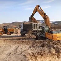 babcat بیل خاکبرداری حمل نخاله آبسرد