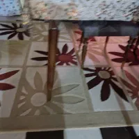 گلیم شش متری گل برجسته