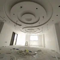 گچکاری سفید کناف و پی وی سی|خدمات پیشه و مهارت|سامان, |دیوار