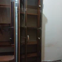 کمد چوبی با۶ قفسه|کتابخانه، شلف، قفسههای دیواری|مشهد, چهارچشمه|دیوار