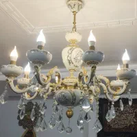 لوستر سرامیکی|لوستر و چراغ آویز|تهران, گلاب دره|دیوار