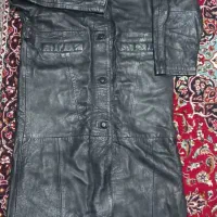 پالتو چرم اصل گاوی بلند آلمانی مردانه و زنانه