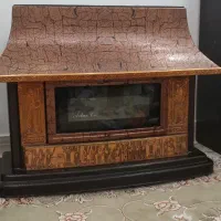 بخاری  گاز سوز طرح شومینه ی ارلوکس بزرگ