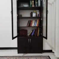 کتابخانه چهار درب ظریف و شیک|کتابخانه، شلف، قفسه‌های دیواری|تهران, جنت‌آباد مرکزی|دیوار