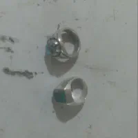 دوعدد انگشتر نقره