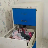 میز آرایش و دراور آهنی|جاکفشی، کمد، دراور|خرمشهر, |دیوار