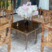 صندلی چوبی|کافی‌شاپ و رستوران|خرم‌آباد, |دیوار