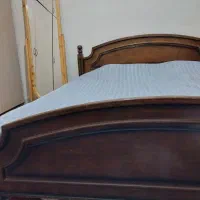 تختخواب دو نفره + میز جلو مبل با شیشه