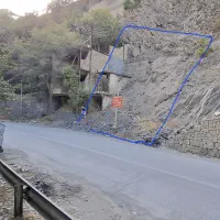 زمین ویلایی حاشیه ابتدای جاده زشک