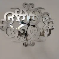 ساعت دیواری آینه ای
