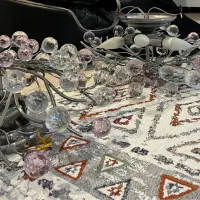 لوستر ۶شعله فانتزی|لوستر و چراغ آویز|ورامین, ورامین|دیوار