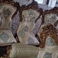 مبل ۹ نفره میز غذا خوری ۸ نفره و میز وسط|مبلمان خانگی و میز عسلی|قائمشهر, |دیوار