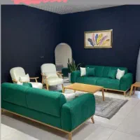 مبل دسته چوبی