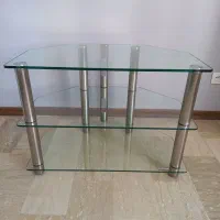 میز تلویزیون و راک  رک صوتی شیشه نوراستون Norstone