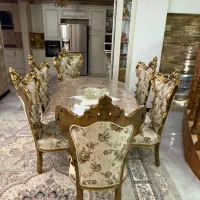 ست کامل مبل و عسلی و میز غذاخوری و میز تلویزیون|مبلمان خانگی و میز عسلی|مهاباد (آذربایجان غربی), |دیوار